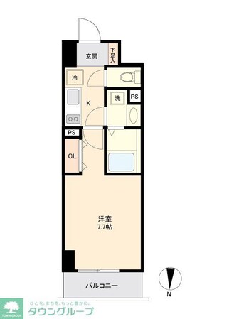 リテラス森下の物件間取画像